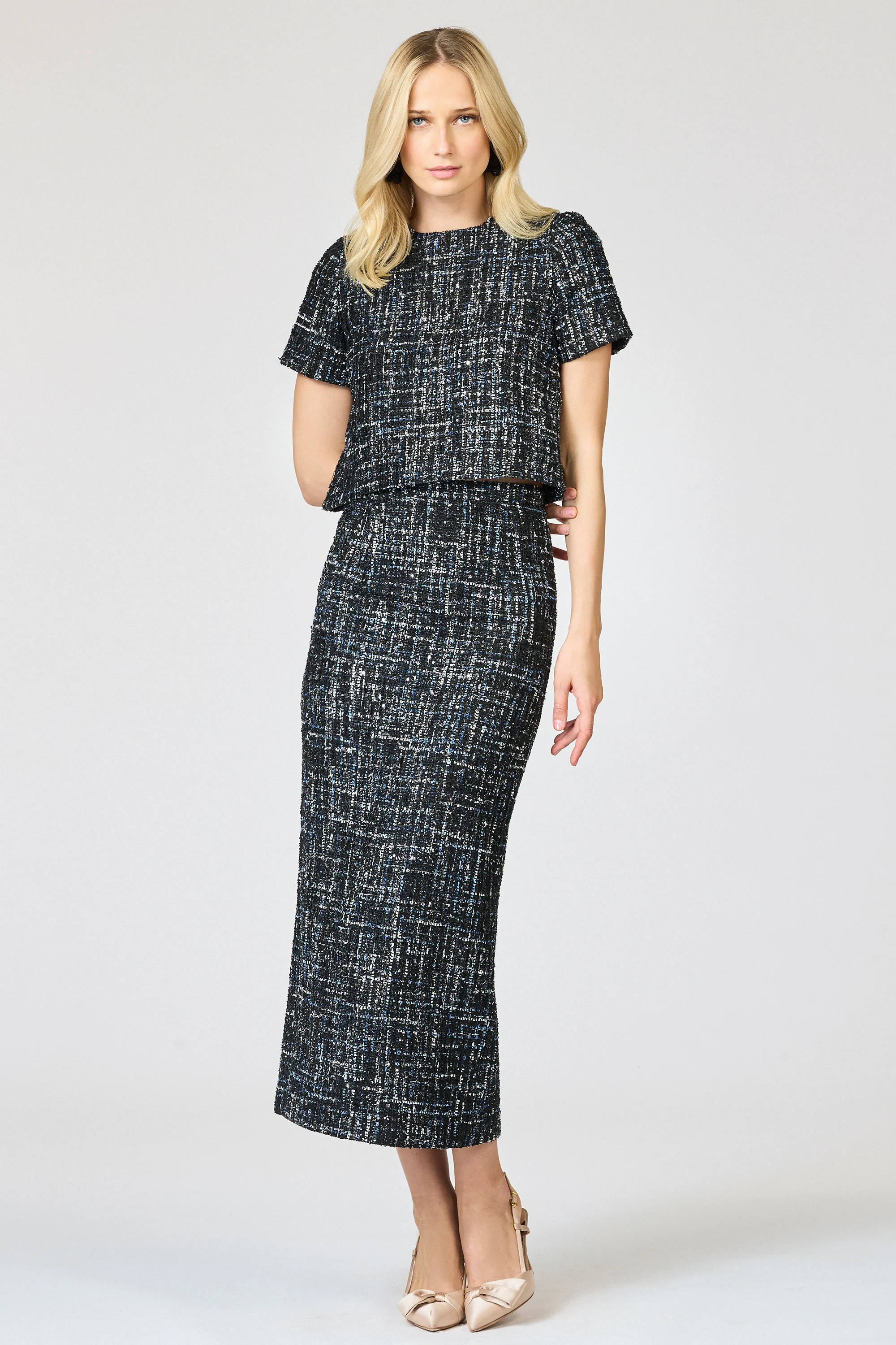 ADORA SKIRT - OBSIDIAN FROST - Image 5