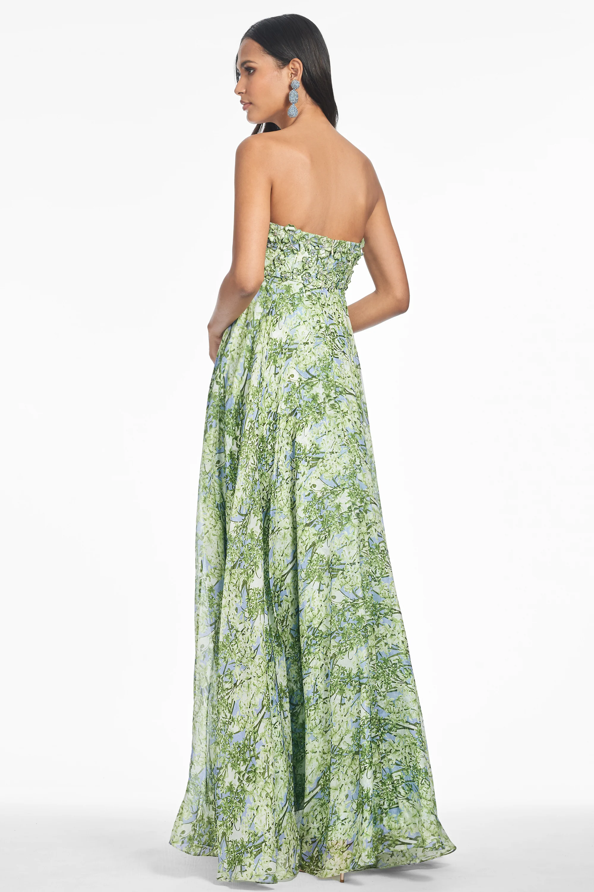 AMES GOWN - PERIDOT BOUQUET - Image 4