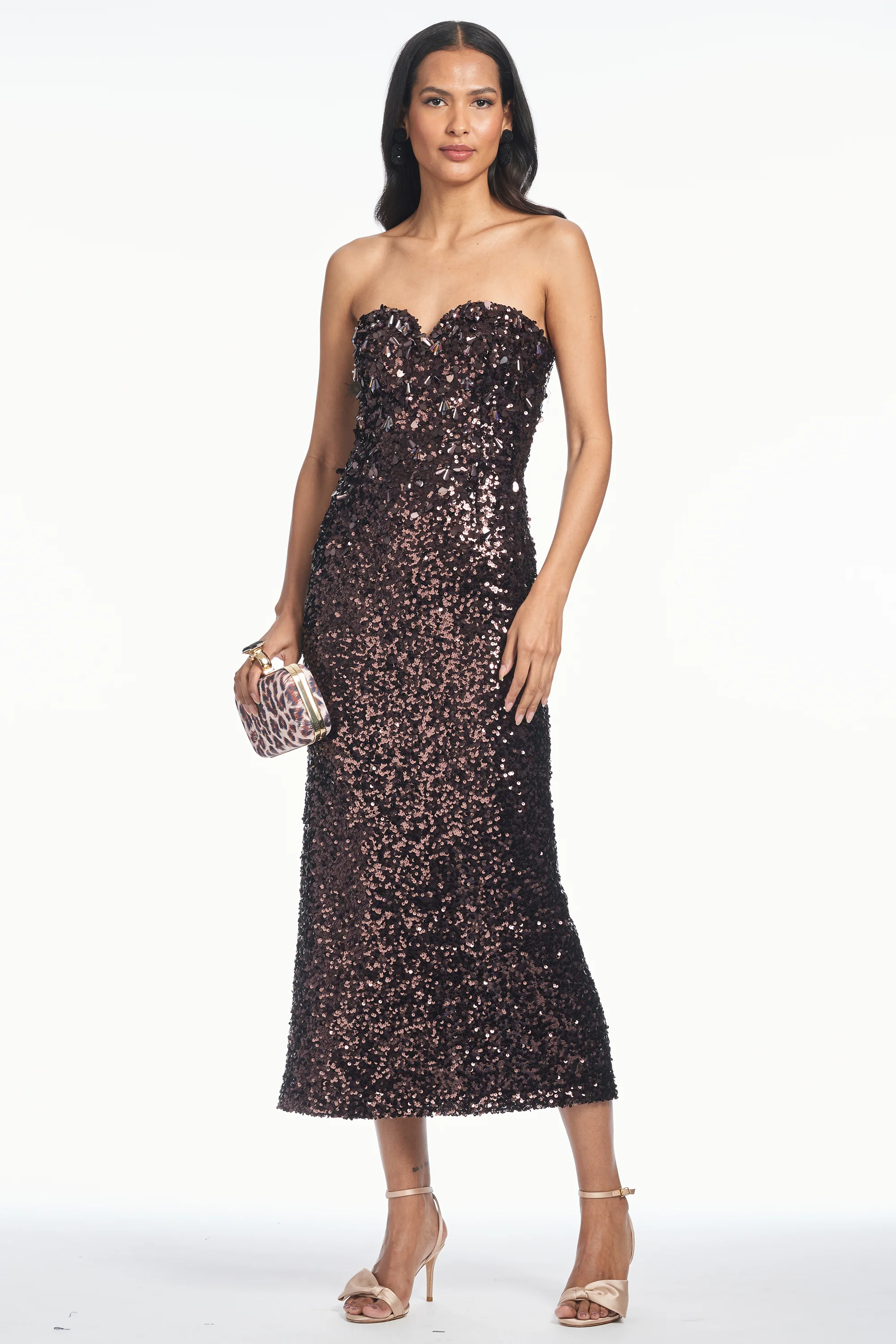 BABE DRESS - PLUM - Image 3