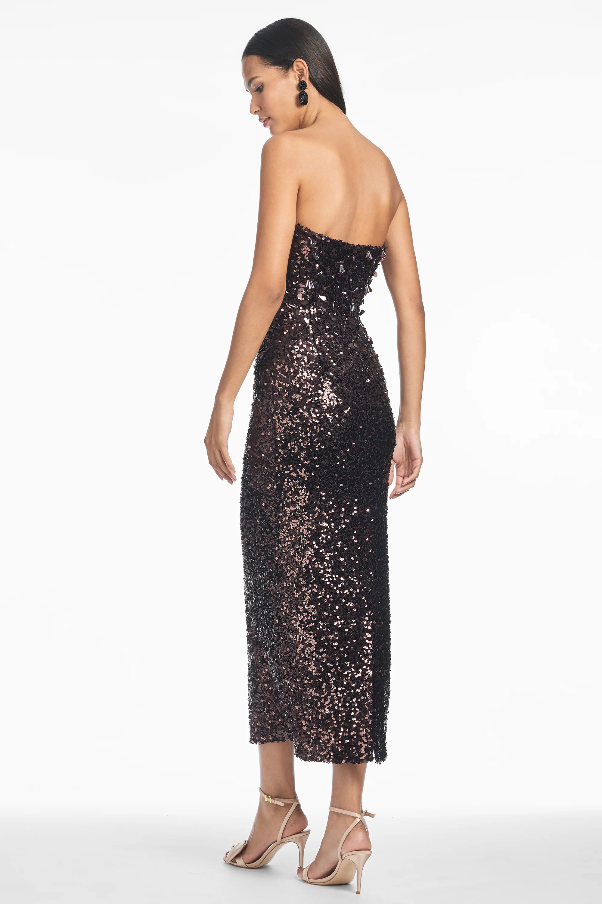 BABE DRESS - PLUM - Image 4