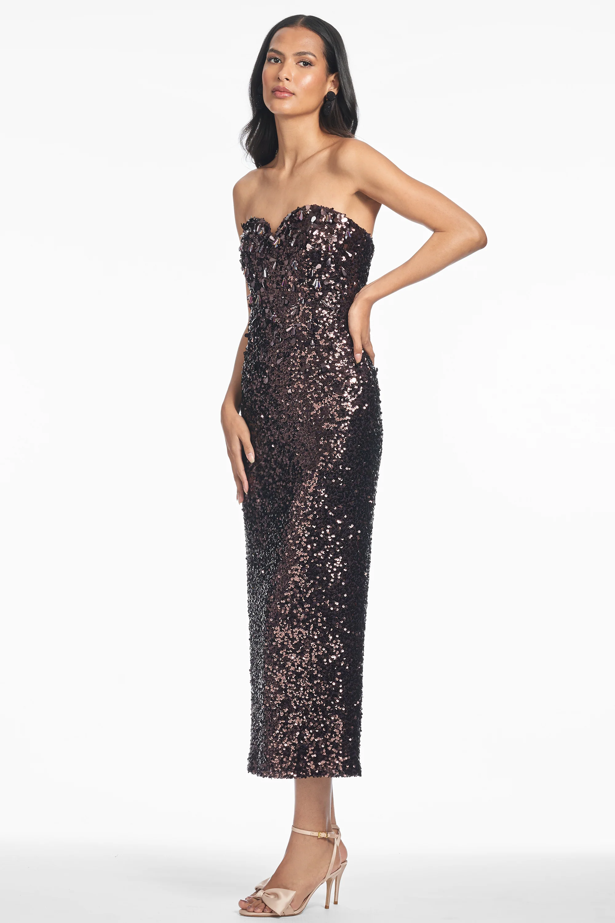 BABE DRESS - PLUM - Image 5