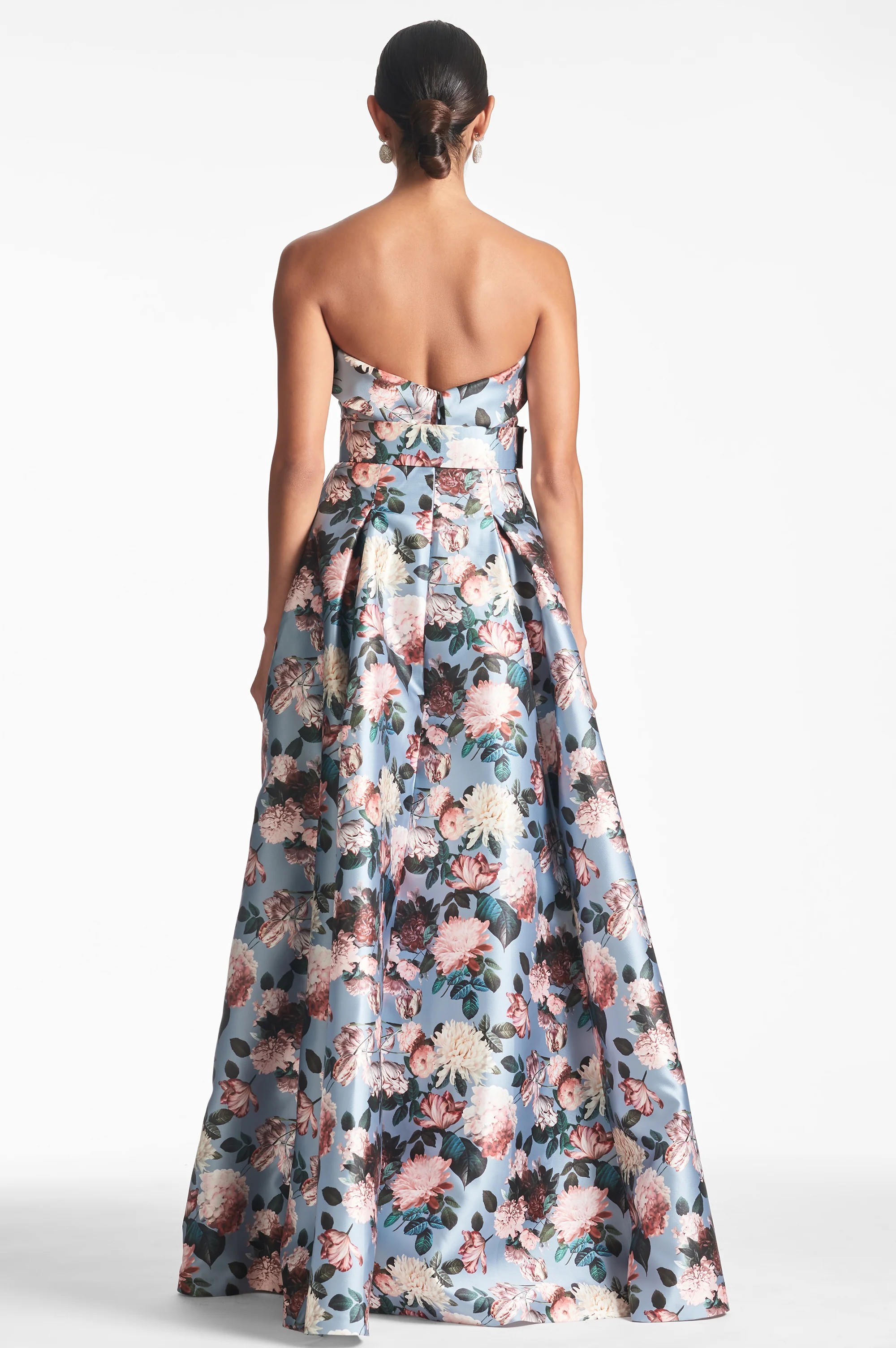 BRIELLE GOWN - ICE BLUE GARDEN - FINAL SALE - Image 3