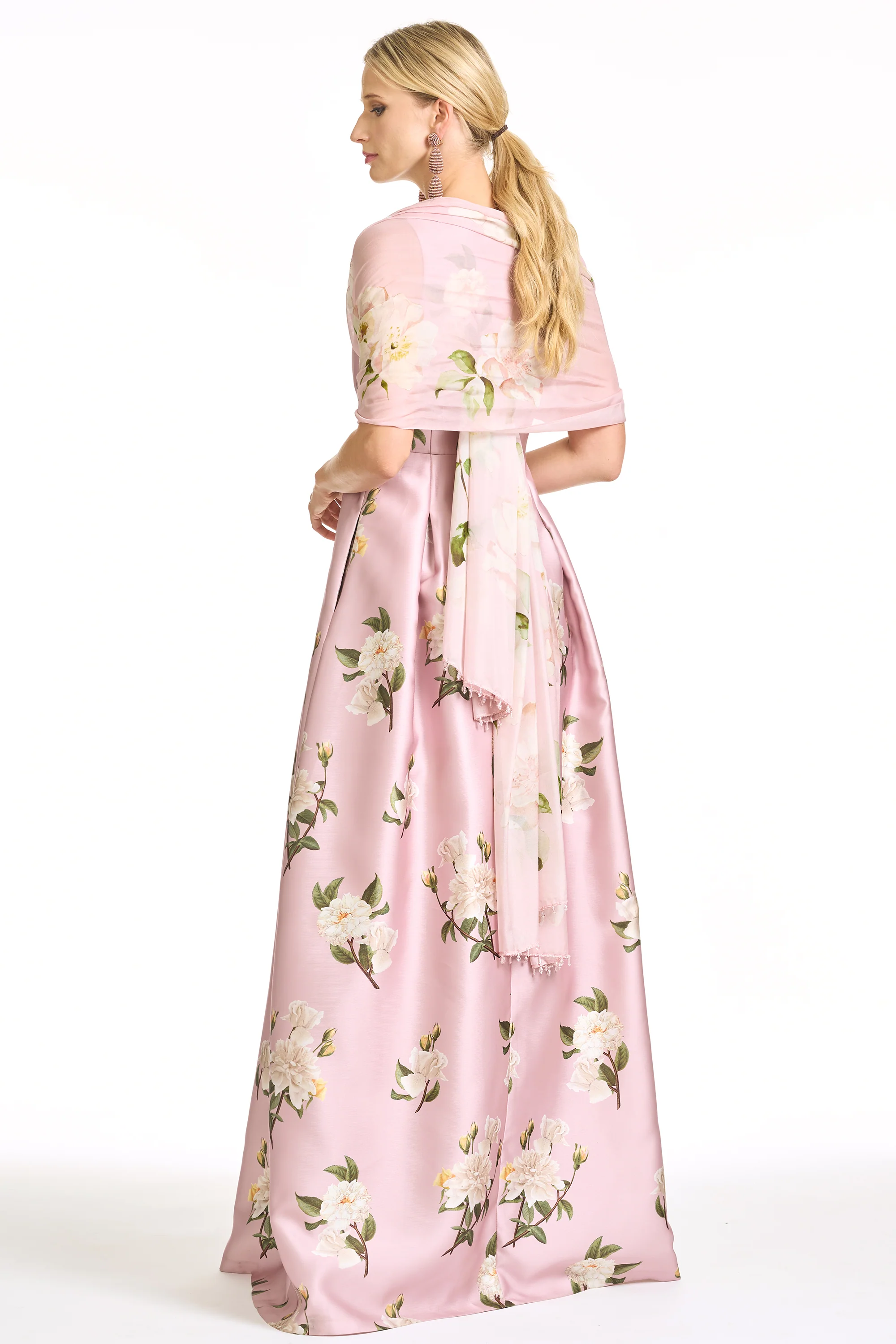 BROOKLYNNE GOWN - ROSE QUARTZ TEA ROSES - Image 5