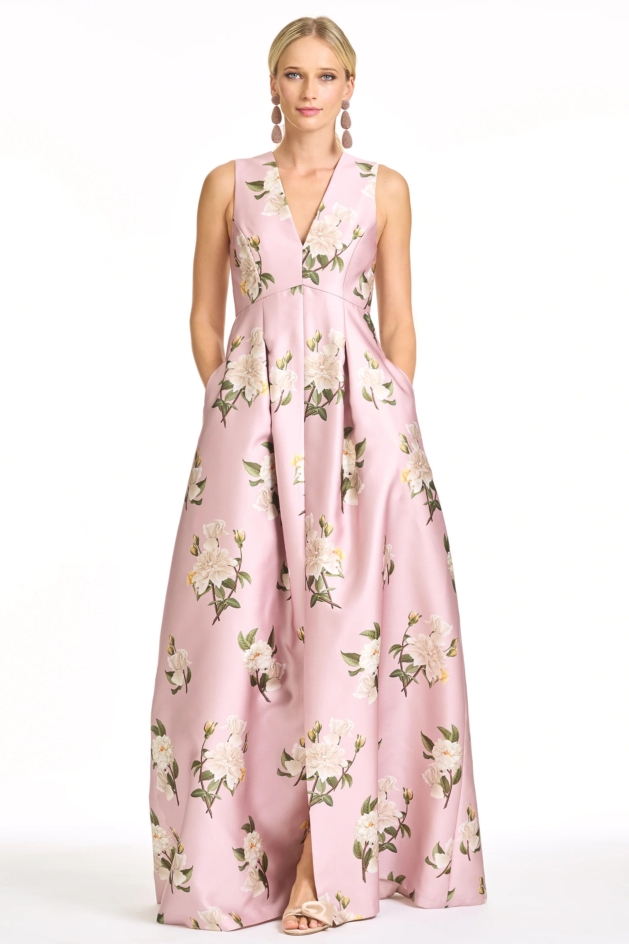 BROOKLYNNE GOWN - ROSE QUARTZ TEA ROSES - Image 6