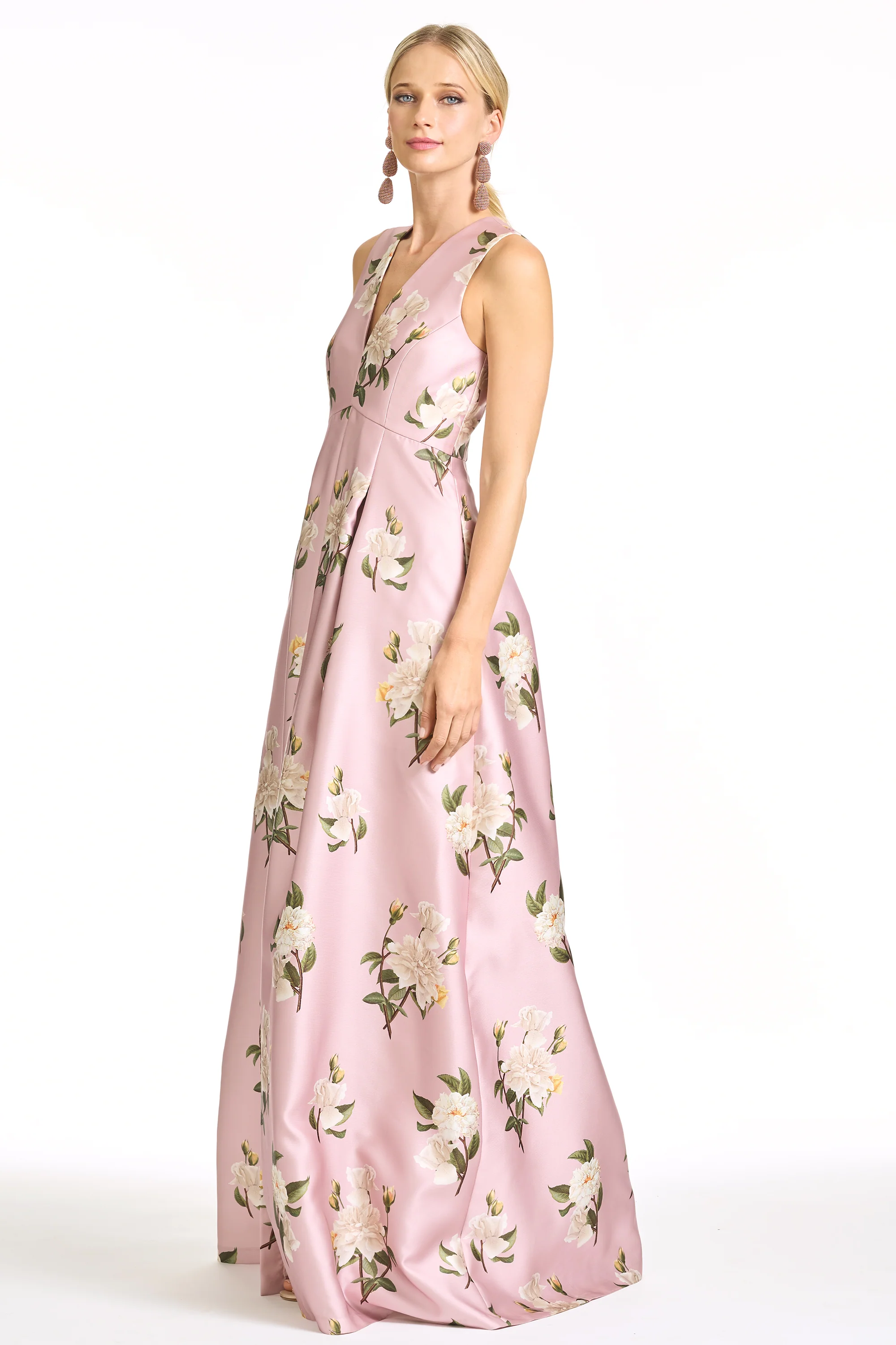 BROOKLYNNE GOWN - ROSE QUARTZ TEA ROSES - Image 7