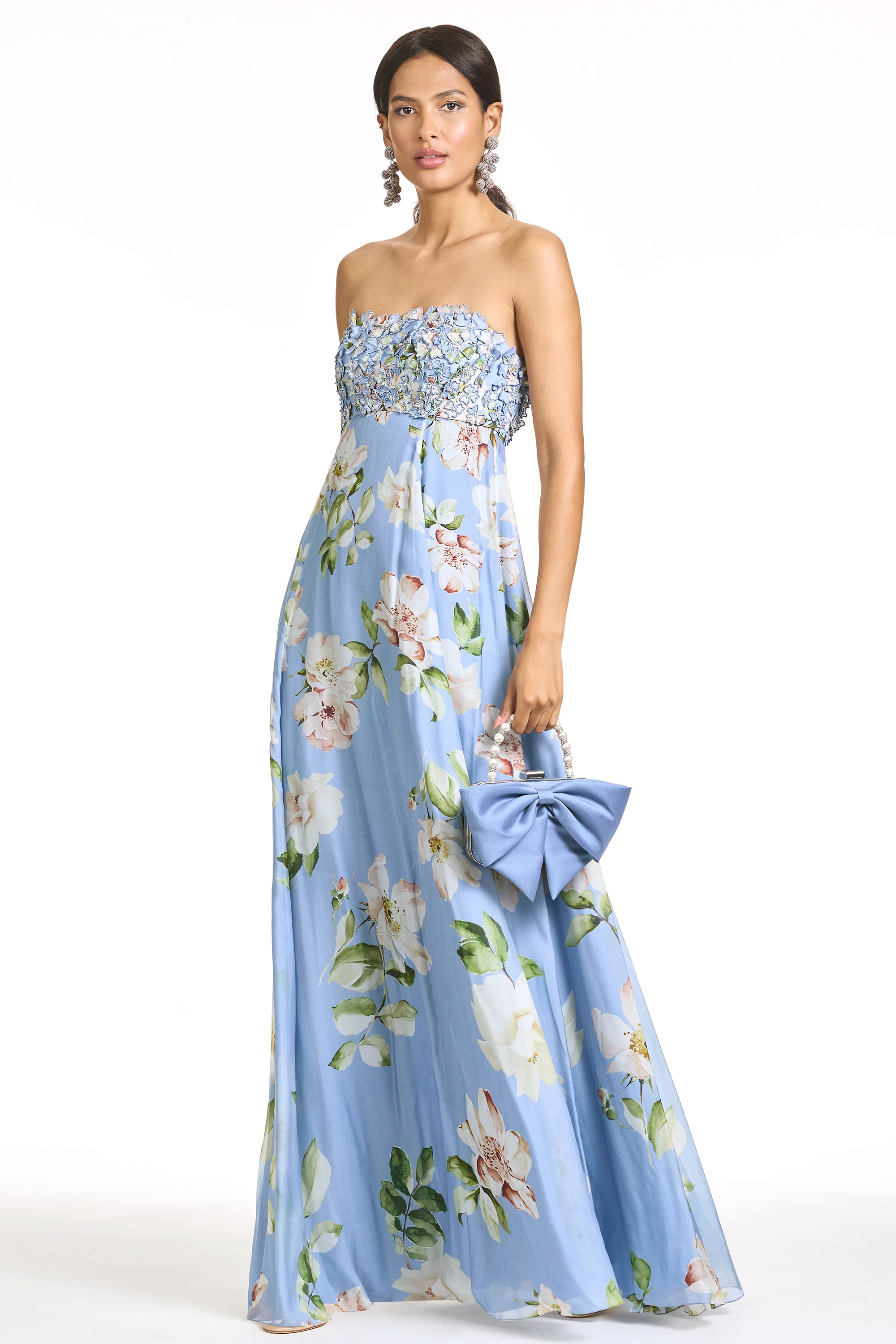 EMBROIDERED AMES GOWN - TWILIGHT PETALS - Image 3