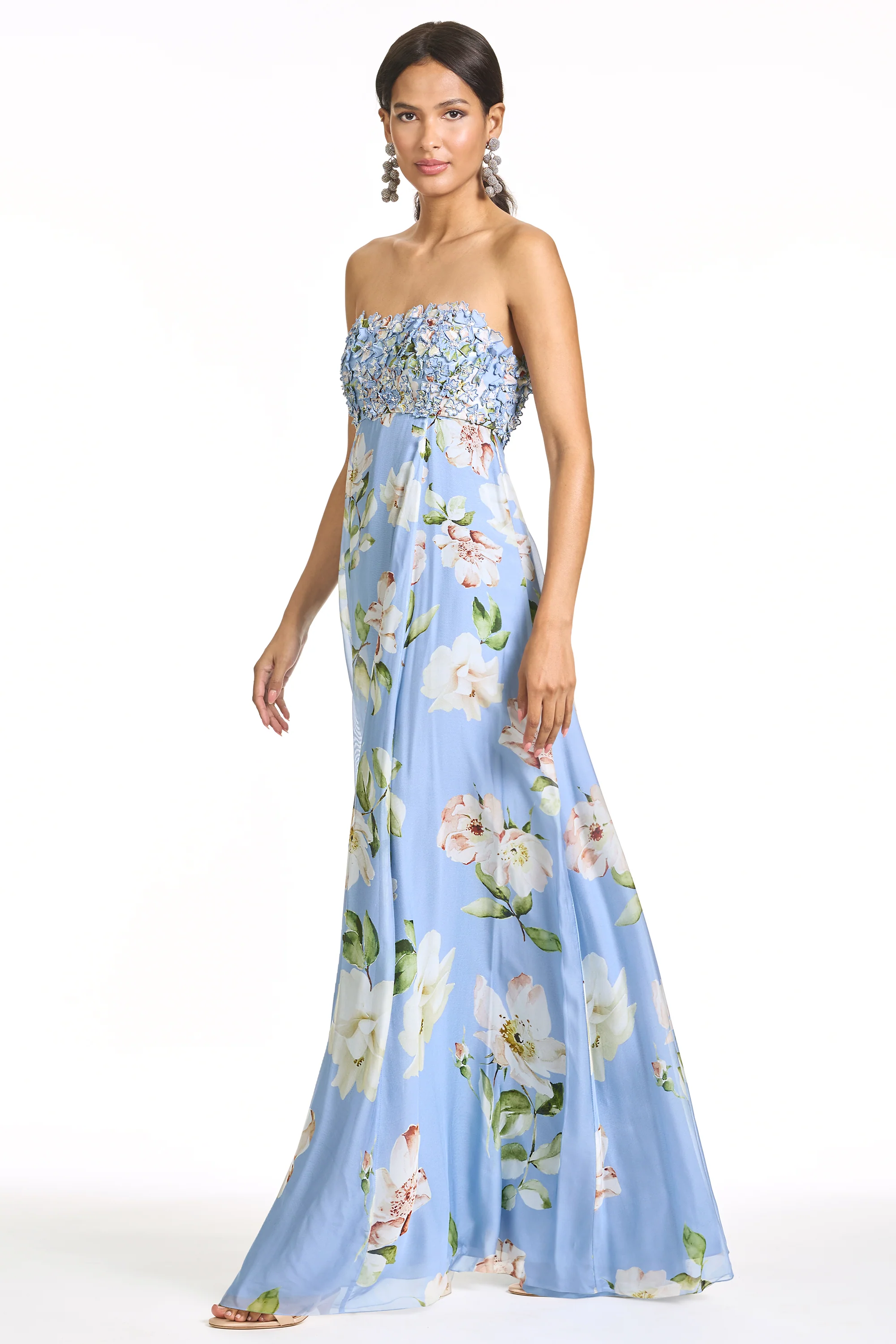 EMBROIDERED AMES GOWN - TWILIGHT PETALS - Image 5