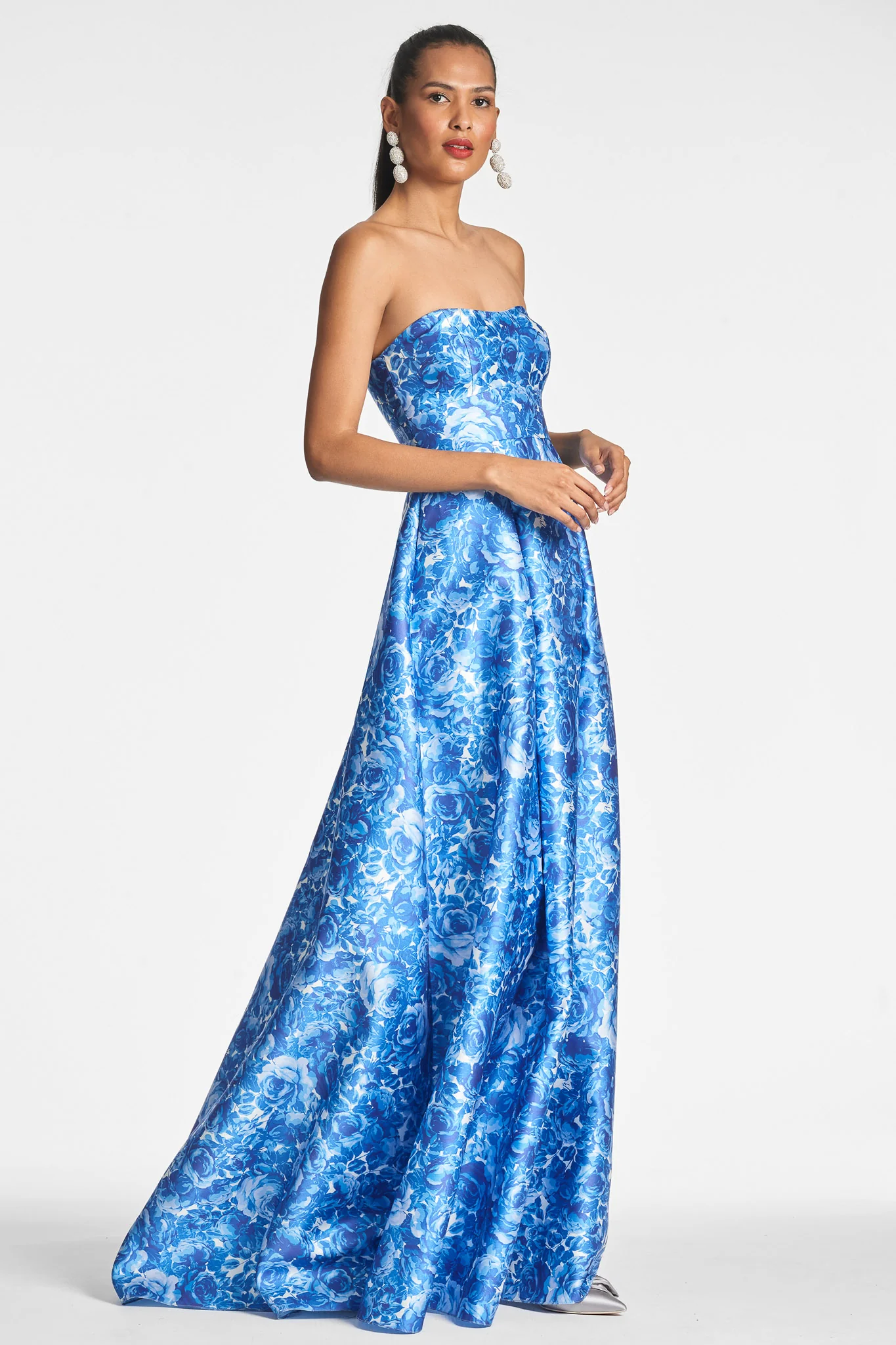 GIOVANNA GOWN - MEDITERRANEAN BLOOMS - Image 4