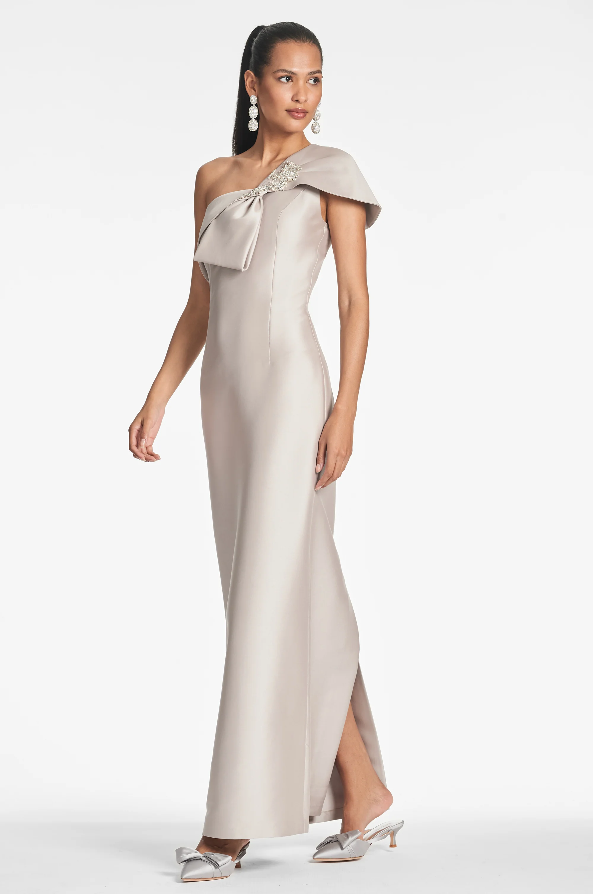 INES GOWN - FROSTY PEWTER - Image 3