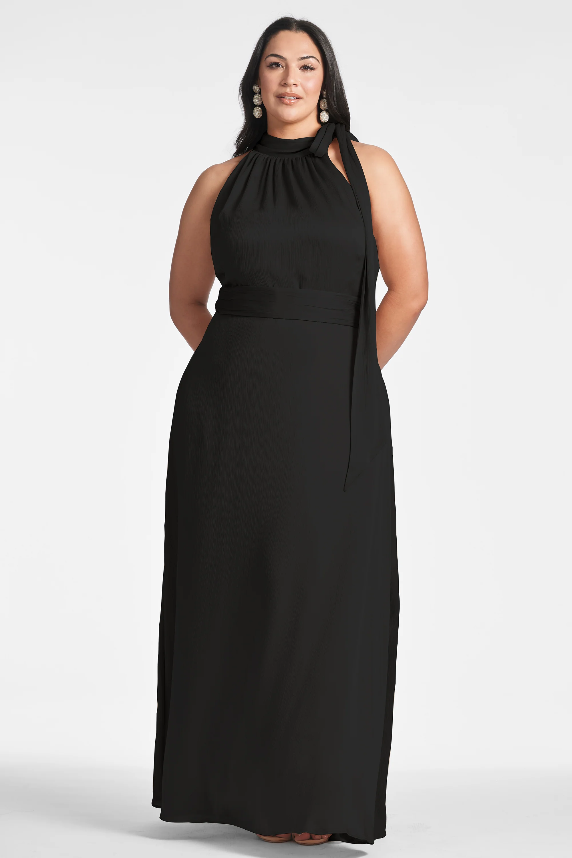 KAYLA GOWN - BLACK - FINAL SALE - Image 4