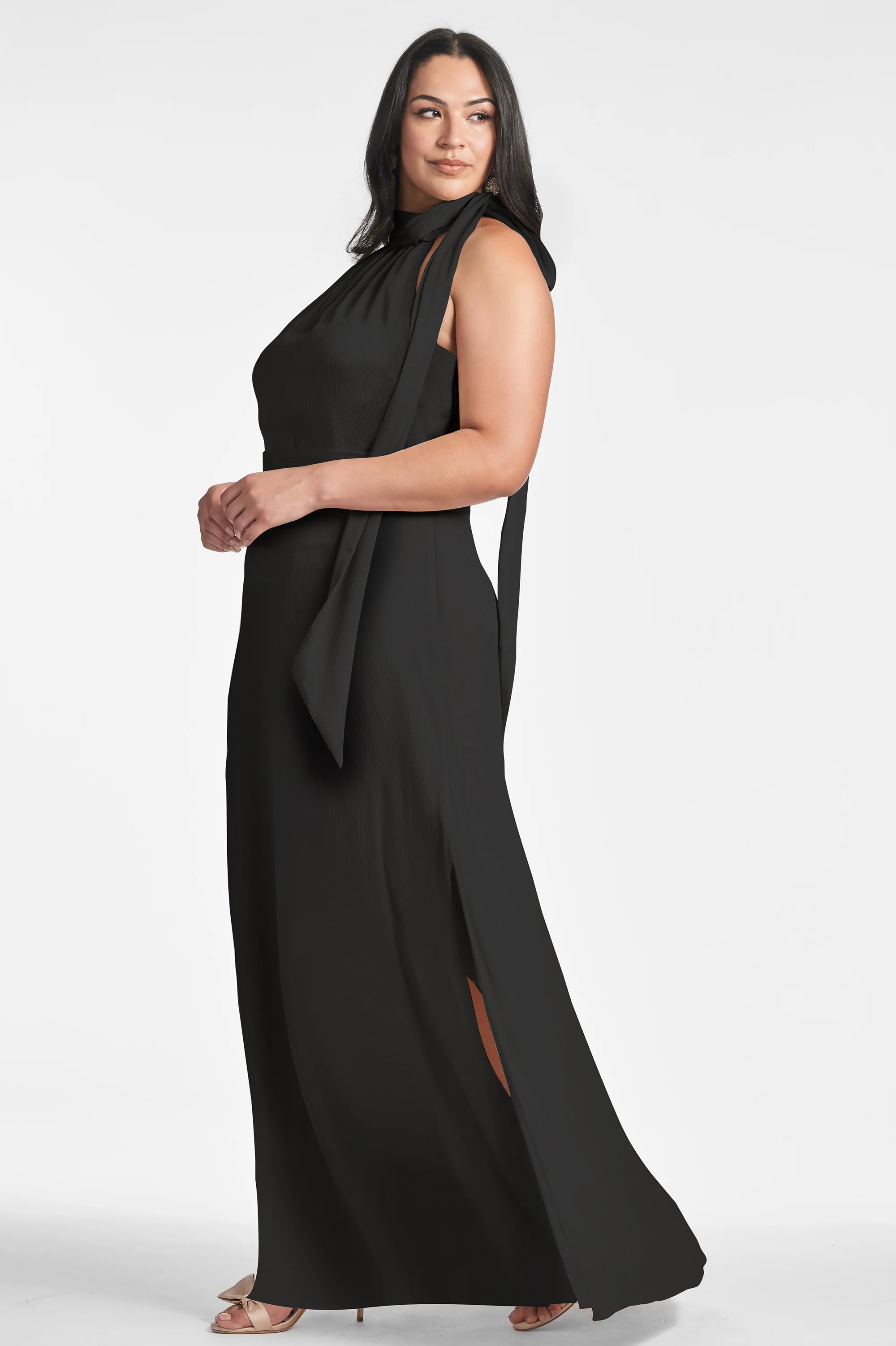 KAYLA GOWN - BLACK - FINAL SALE - Image 5
