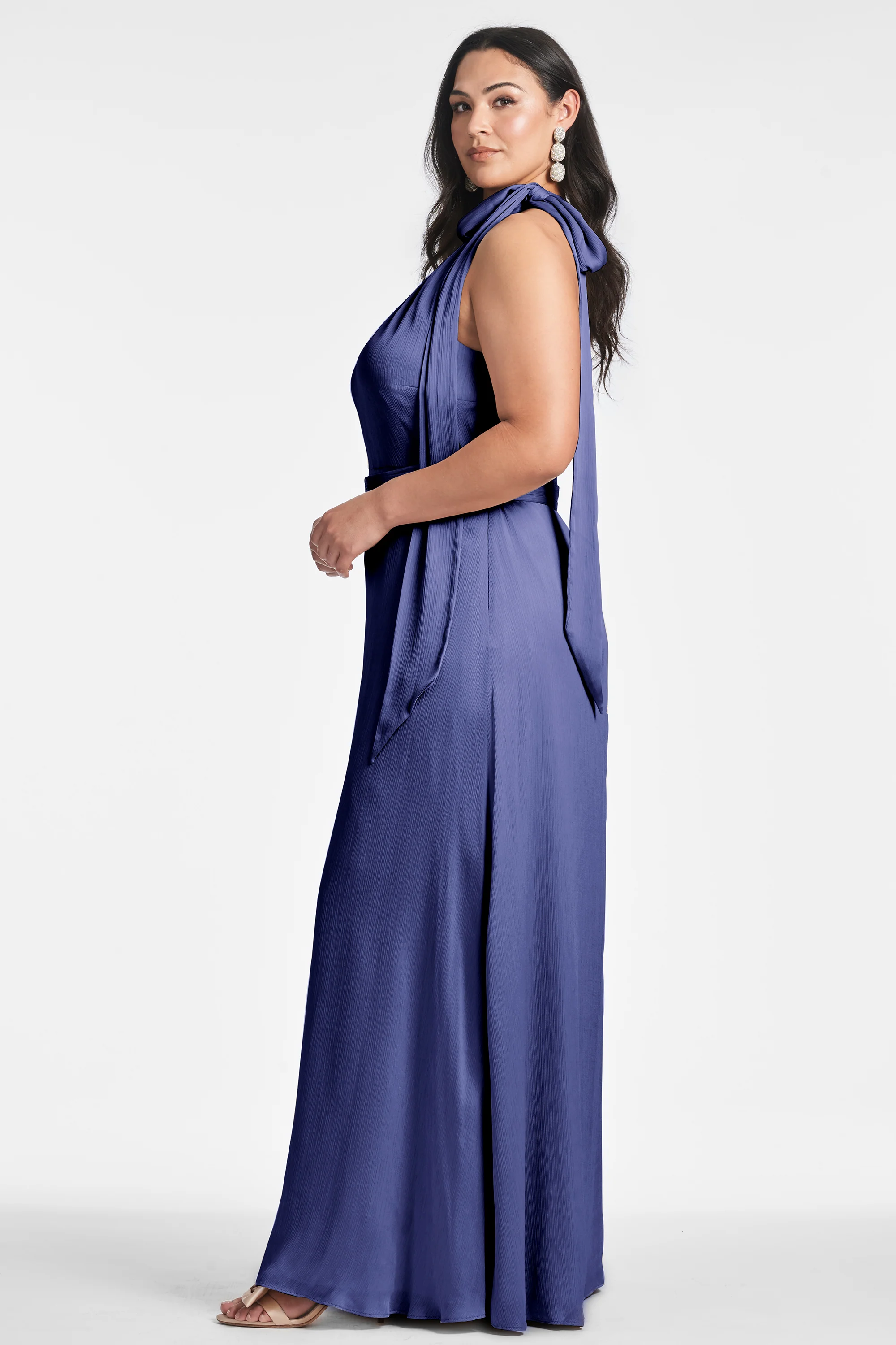 KAYLA GOWN - DEEP COBALT - FINAL SALE - Image 5
