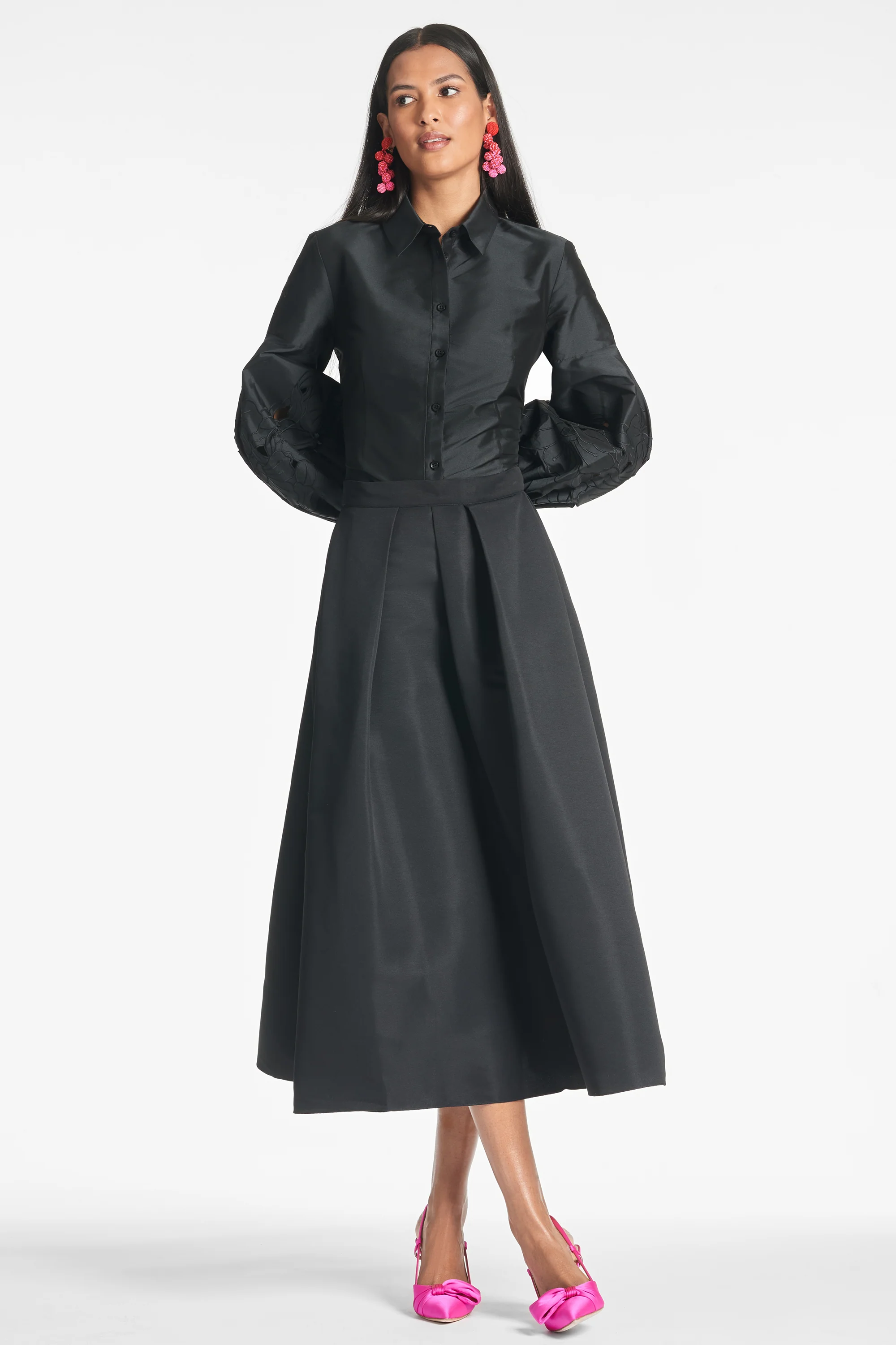 LEIGHTON SKIRT - BLACK - Image 3