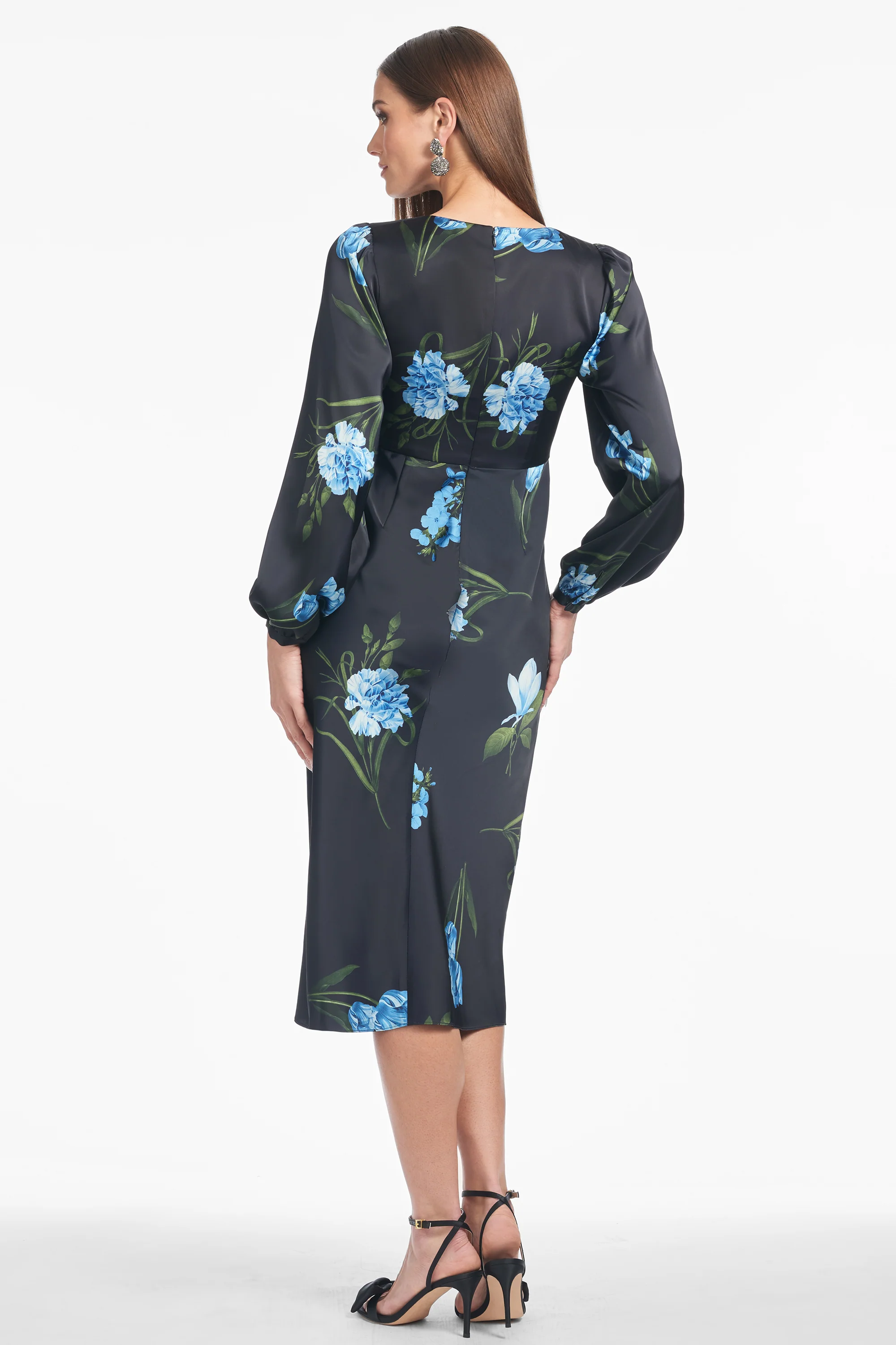 LOLA DRESS - NIGHT SKY BLUE OCULATA - Image 3