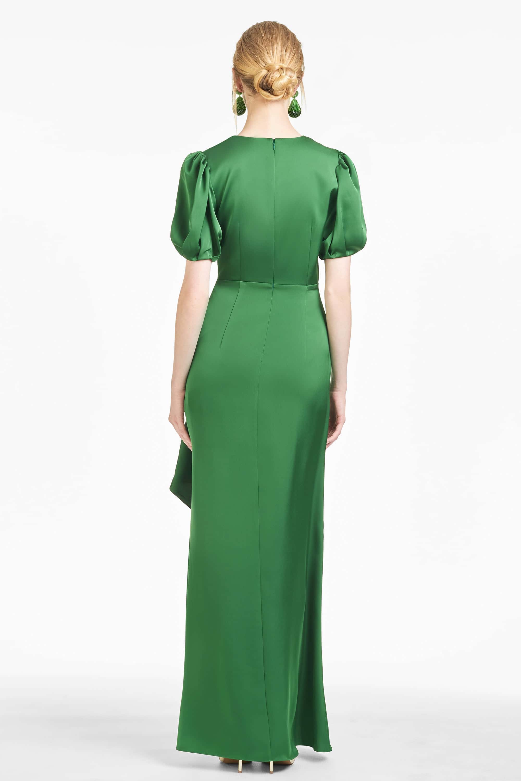 MILA GOWN - EMERALD - Image 4