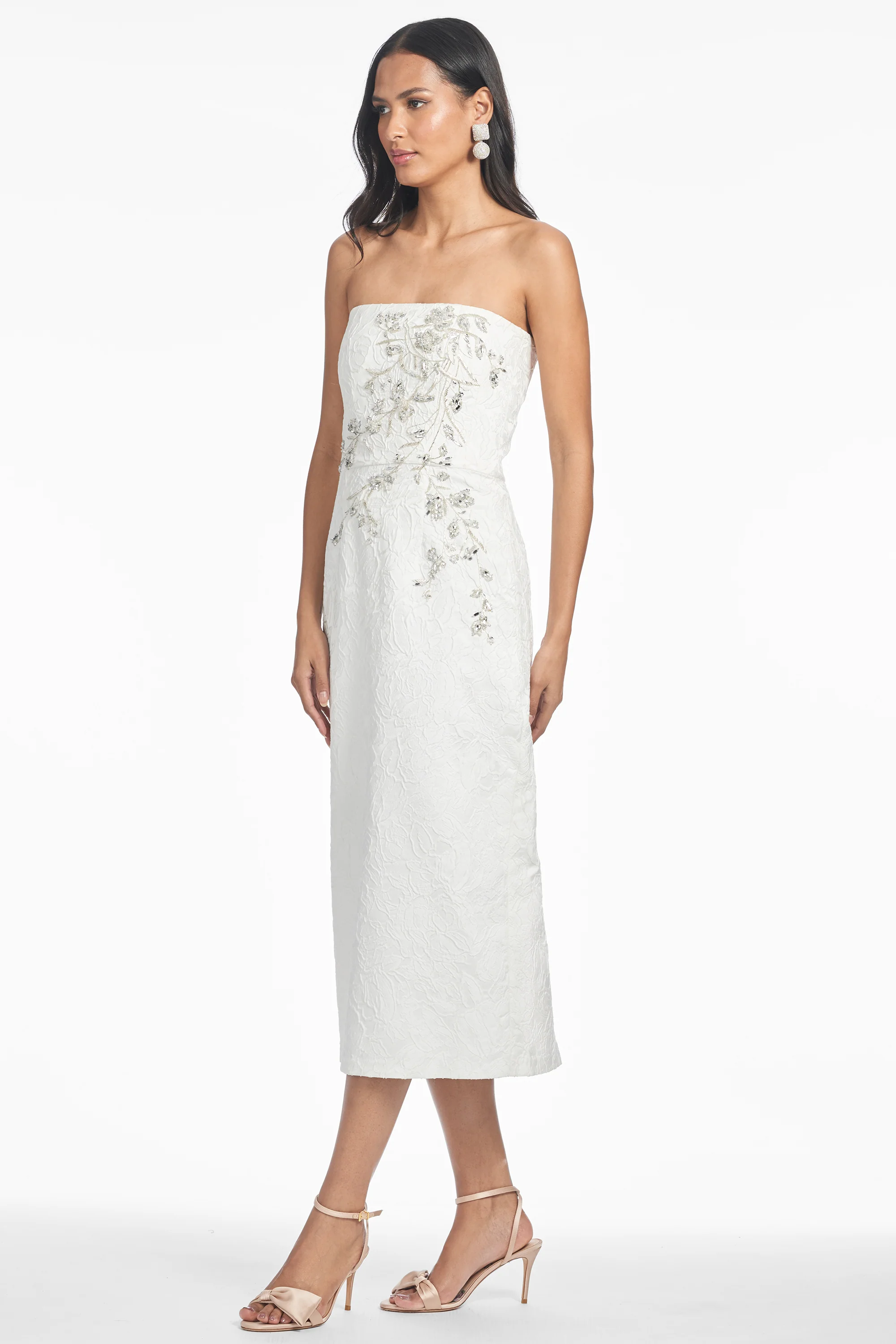 SADIE DRESS - OFF WHITE - Image 4