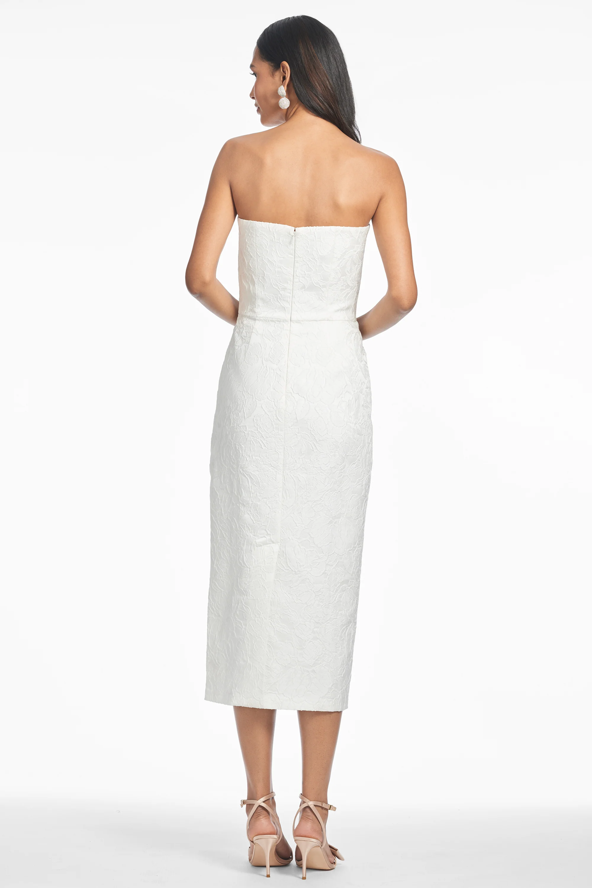 SADIE DRESS - OFF WHITE - Image 5