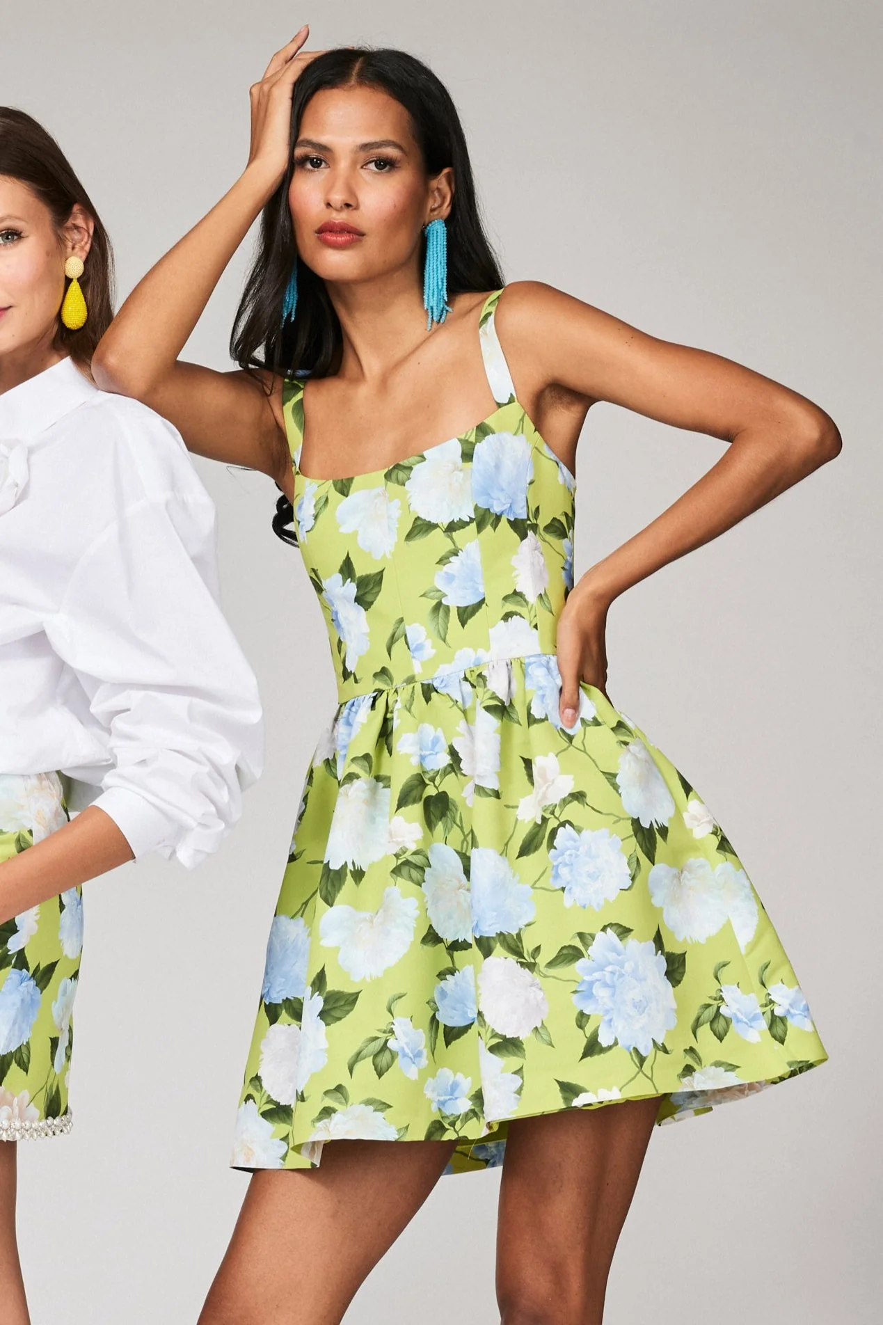 SAMIRA DRESS - CITRINE PEONIES - Image 4