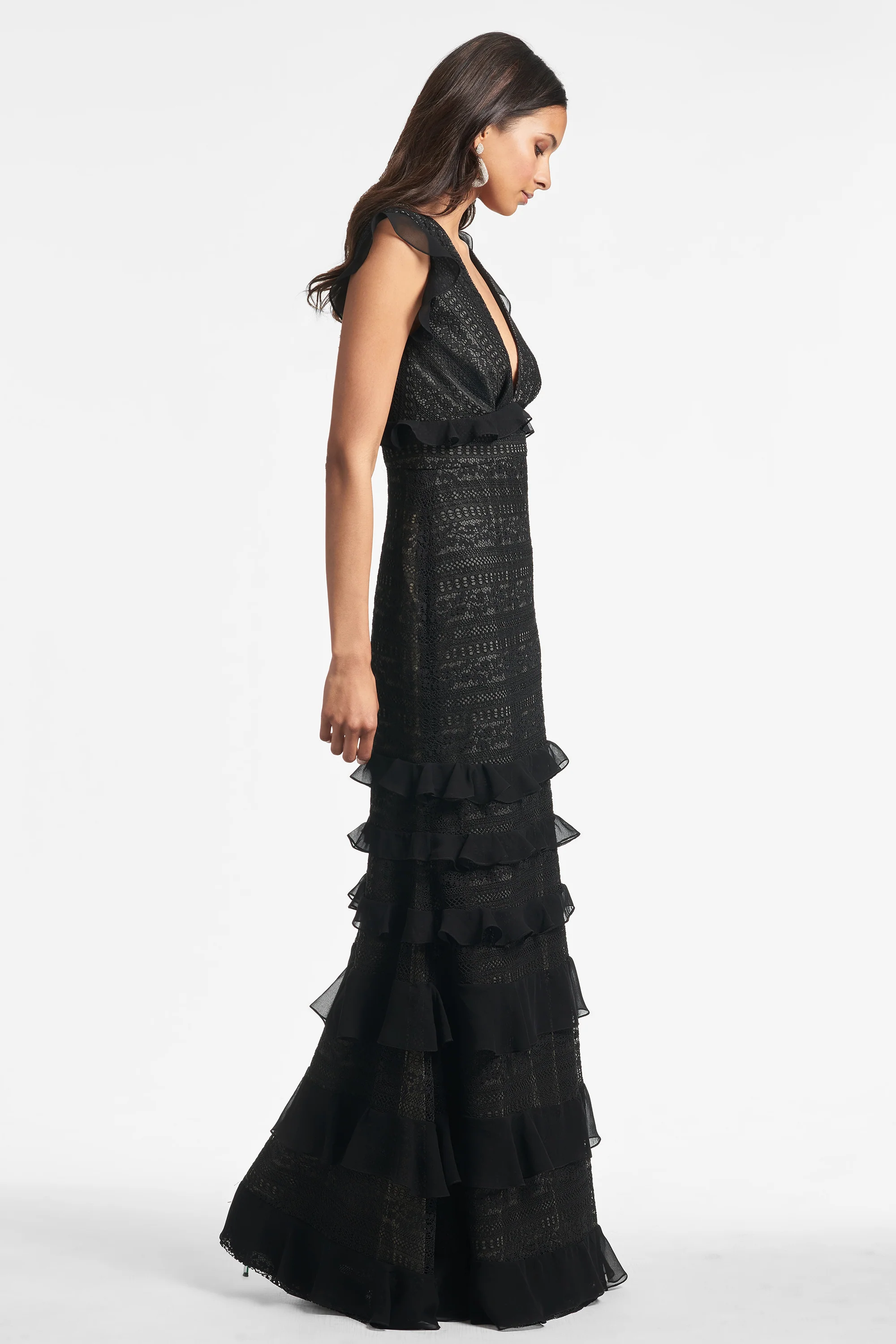 SERAFINA GOWN - BLACK - Image 3