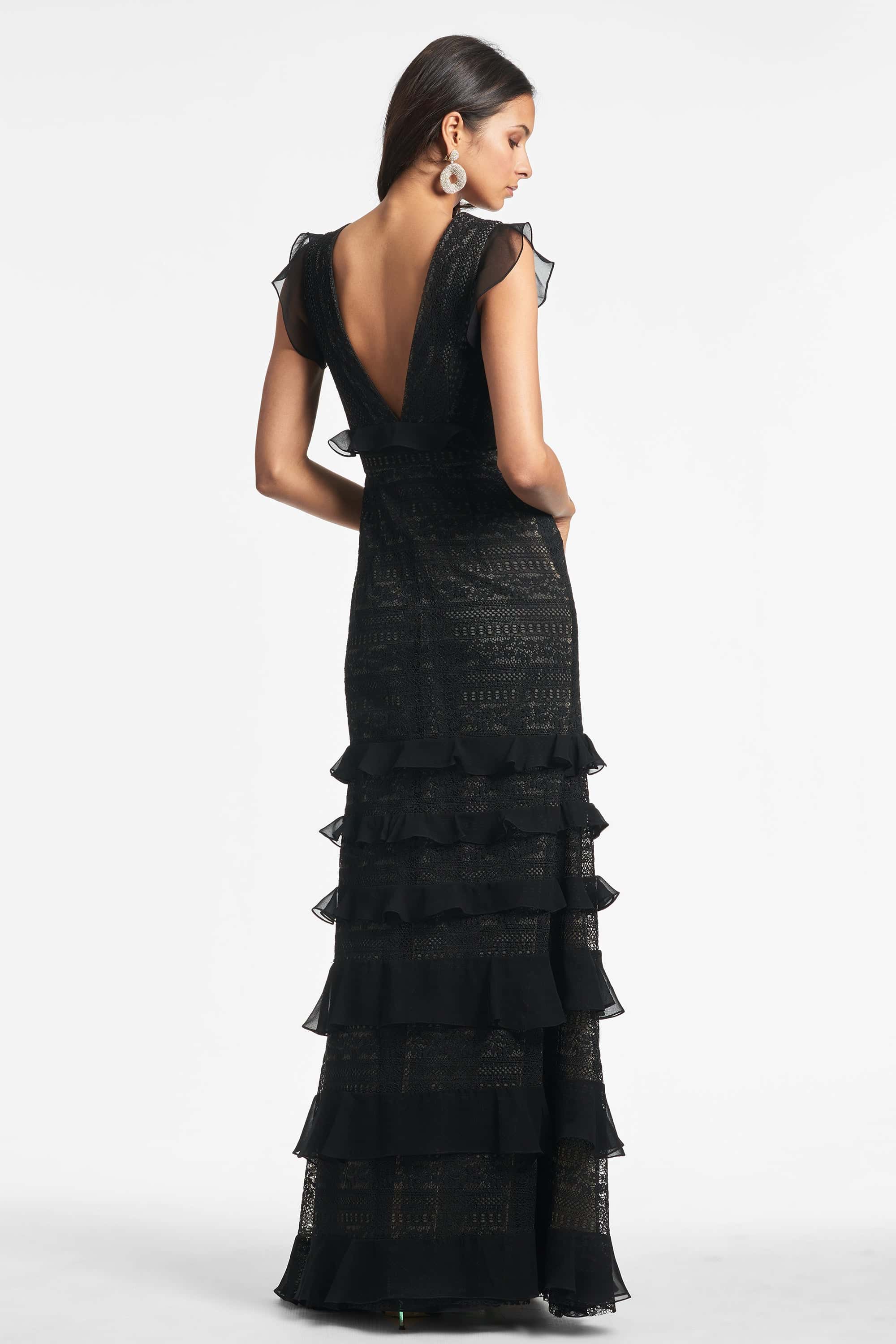 SERAFINA GOWN - BLACK - Image 4