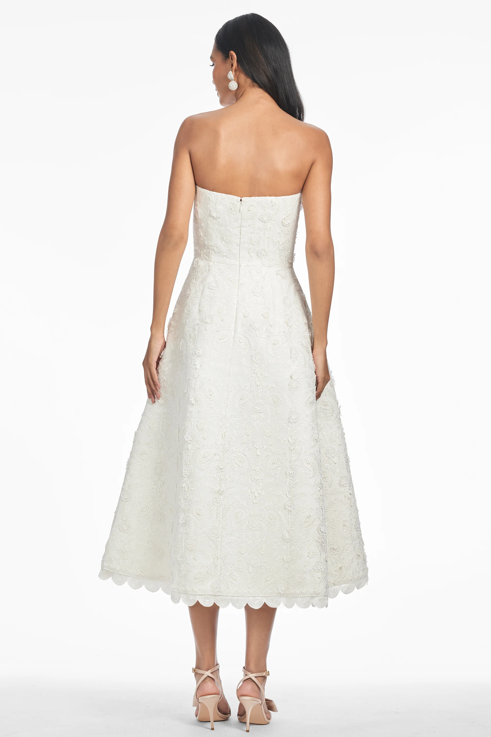 SHAY DRESS - IVORY - Image 5