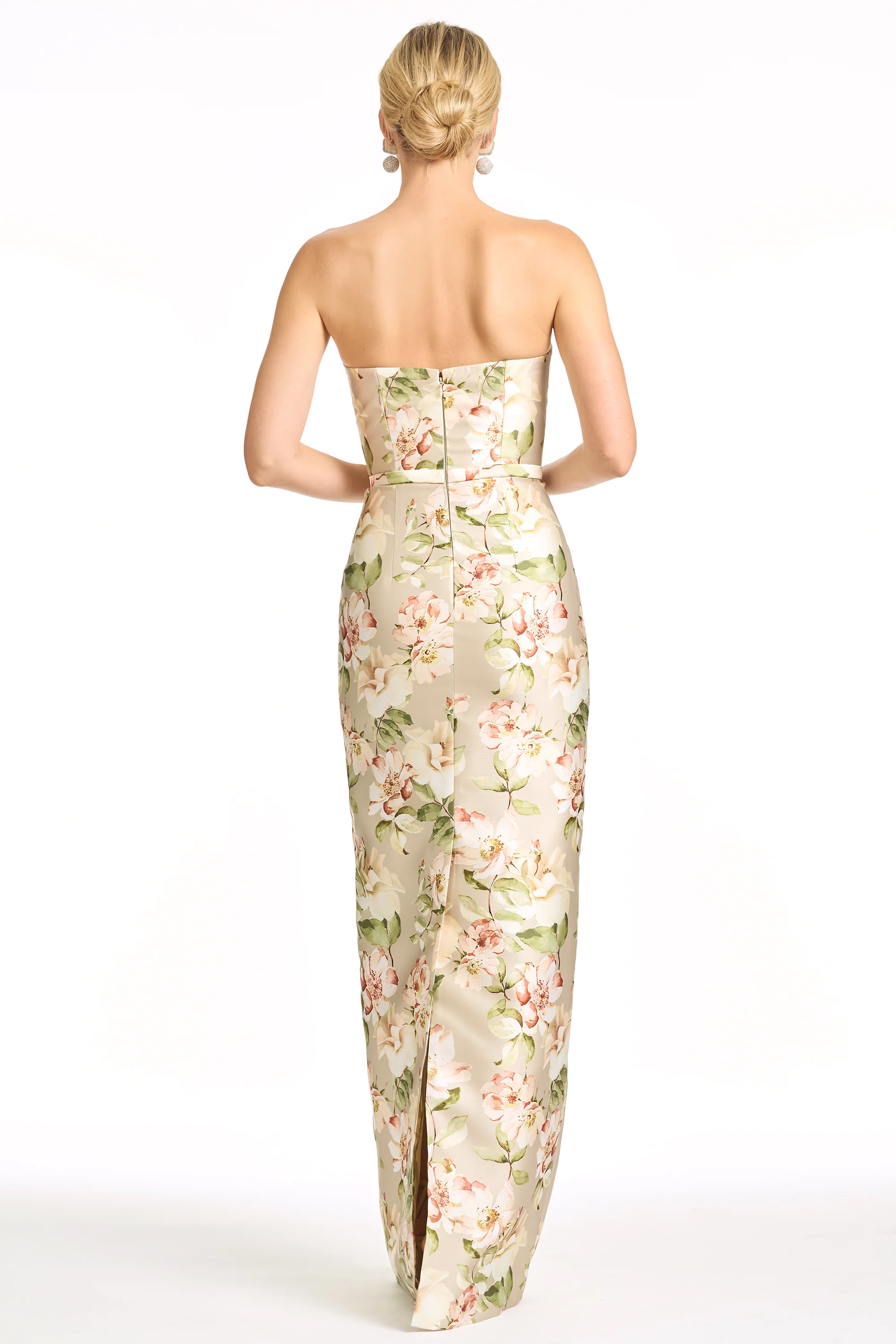 SOPHIA GOWN - PEWTER CAMELLIA - Image 4