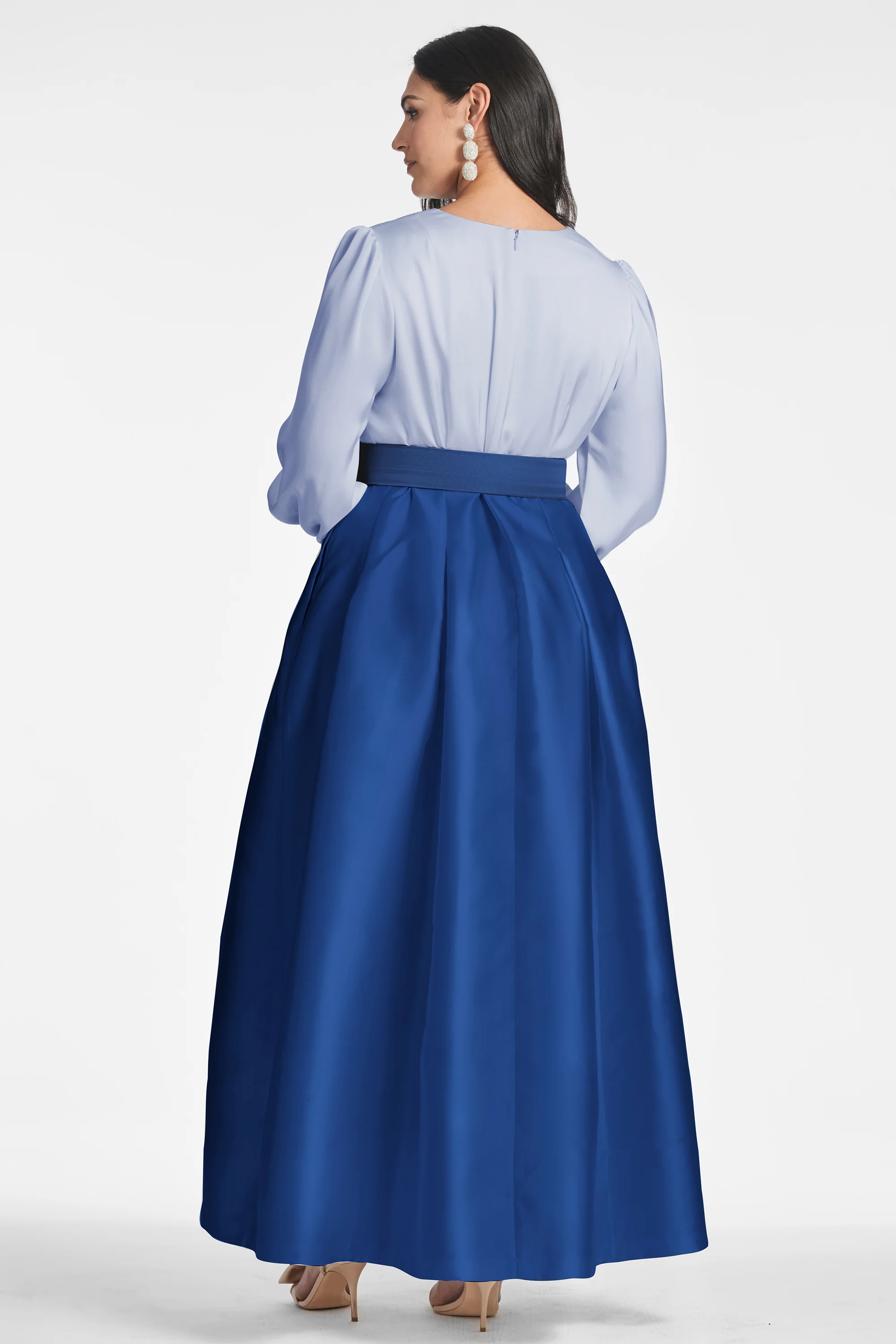 ZOE GOWN - PERIWINKLE/ECLIPSE - Image 6